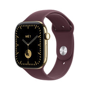 Apple_Watch_Series_12_GPS_Cellular_caja_de_titanio_color_oro_radiante_de_46_mm_correa_deportiva_color_borgona_S_M_Imagen_posicion_1_iShop_Colombia