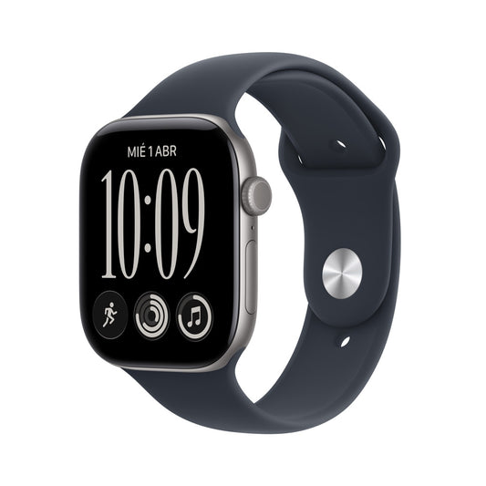 Apple_Watch_Series_12_GPS_Cellular_caja_de_aluminio_gris_espacial_de_46_mm_correa_deportiva_azul_marino_M_L_Imagen_posicion_1_iShop_Colombia
