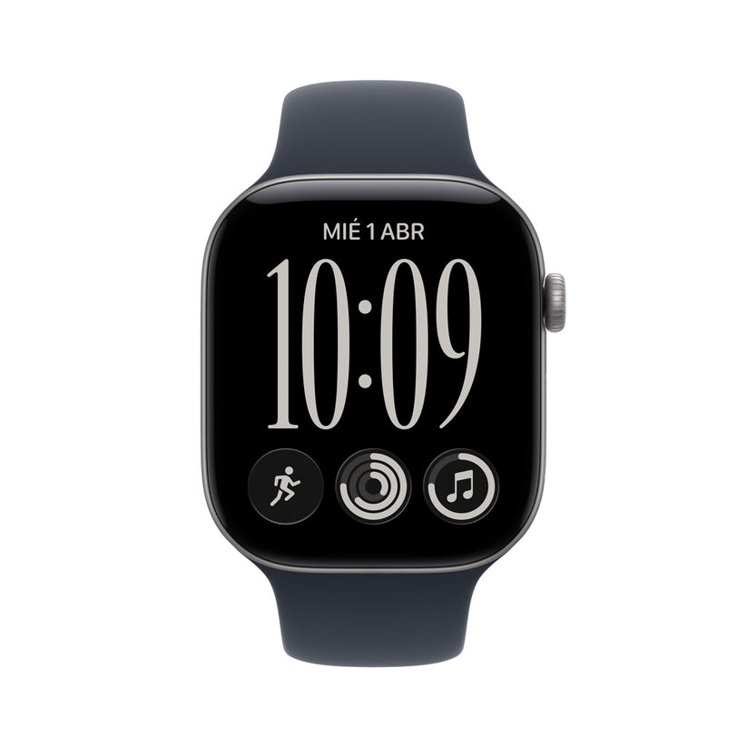 Apple_Watch_Series_12_GPS_Cellular_caja_de_aluminio_gris_espacial_de_46_mm_correa_deportiva_azul_marino_S_M_Imagen_posicion_2_iShop_Colombia