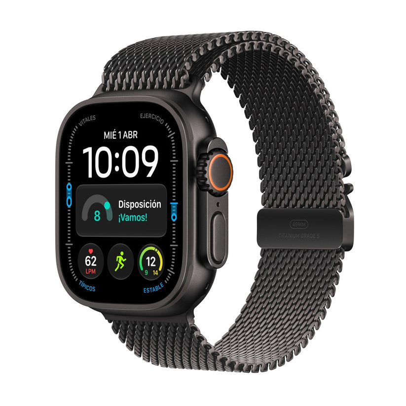 Apple_Watch_Ultra_4_GPS_Cellular_caja_de_titanio_negro_de_49_mm_correa_estilo_milanes_de_titanio_negro_M_Imagen_posicion_1_iShop_Colombia