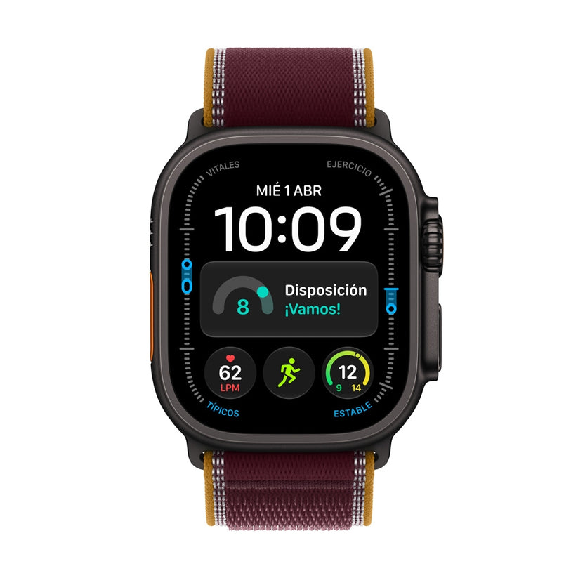 Apple_Watch_Ultra_4GPS_Cellular_caja_de_titanio_negro_de_49_mm_correa_Trail_color_borgona_M_L_Imagen_posicion_2_iShop_Colombia