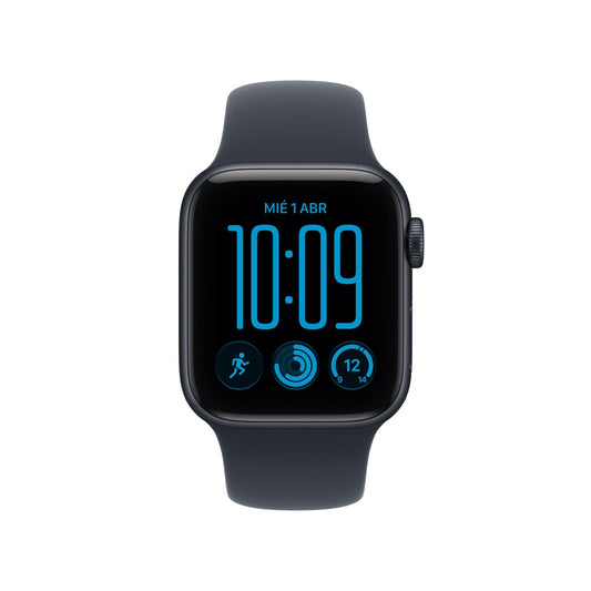 Apple_Watch_SE_3_GPS_Caja_de_aluminio_color_medianoche_de_40_mm_Correa_deportiva_azul_marino_M_L_Imagen_posicion_2_iShop_Colombia