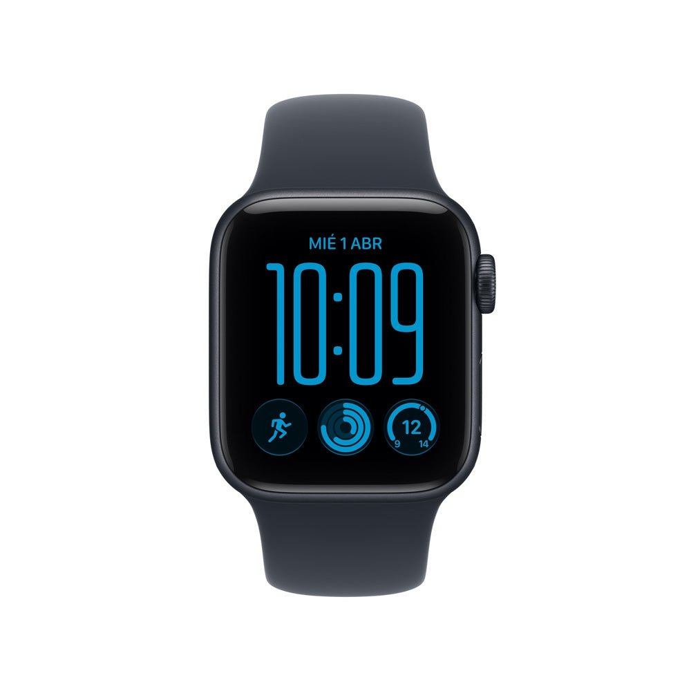 Apple_Watch_SE_3_GPS_Caja_de_aluminio_color_medianoche_de_40_mm_Correa_deportiva_azul_marino_S_M_Imagen_posicion_2_iShop_Colombia