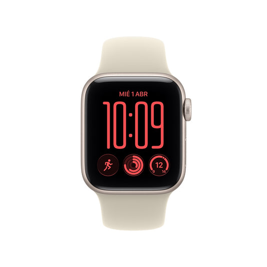 Apple_Watch_SE_3_GPS_Caja_de_aluminio_blanco_estelar_de_40_mm_Correa_deportiva_color_arena_M_L_Imagen_posicion_2_iShop_Colombia