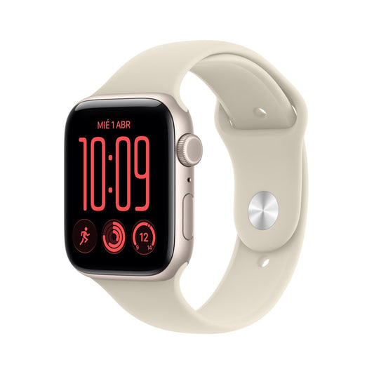 Apple_Watch_SE_3_GPS_Cellular_Caja_de_aluminio_blanco_estelar_de_44_mm_Correa_deportiva_color_arena_S_M_Imagen_posicion_1_iShop_Colombia
