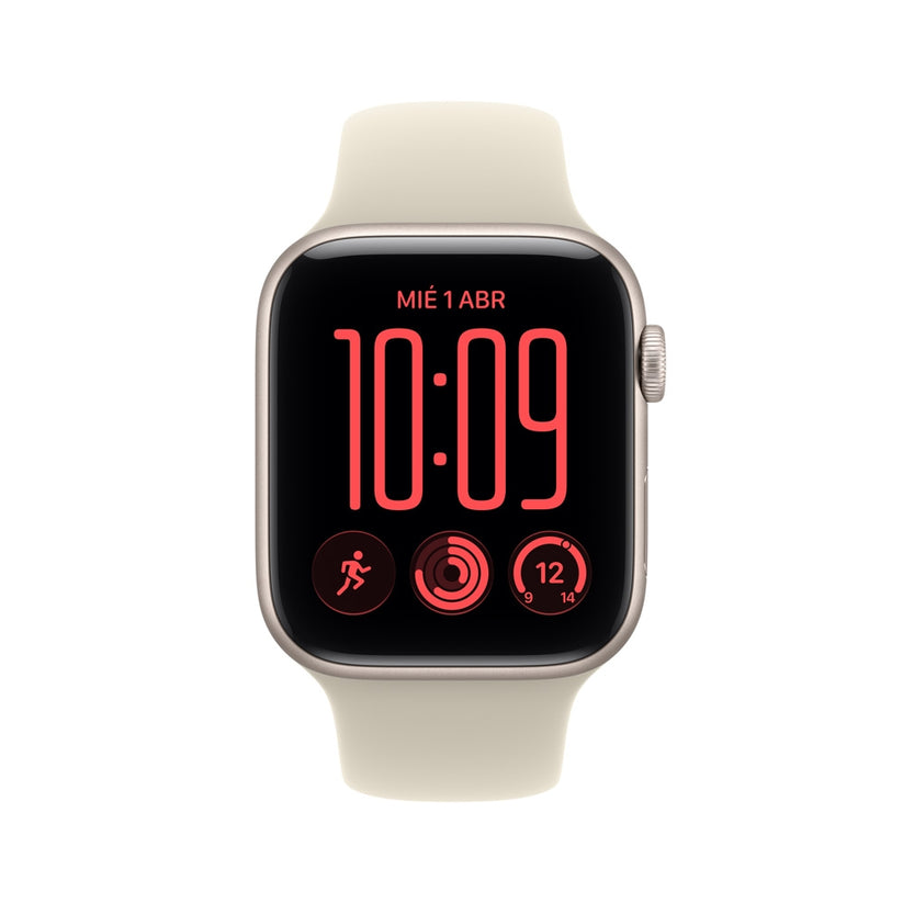 Apple_Watch_SE_3_GPS_Caja_de_aluminio_blanco_estelar_de_44_mm_Correa_deportiva_color_arena_S_M_Imagen_posicion_2_iShop_Colombia