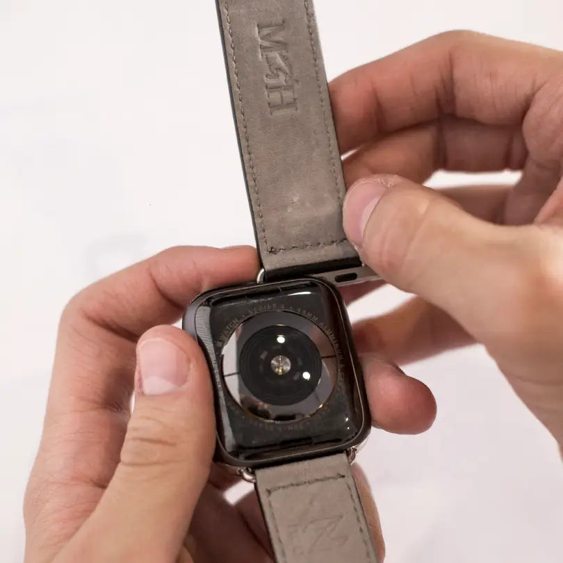 Correa cuero NCO para Apple Watch todas las tallas - Indigo