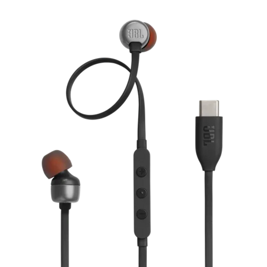 Audífonos JBL Tune 310C Cableado USB-C - Negro