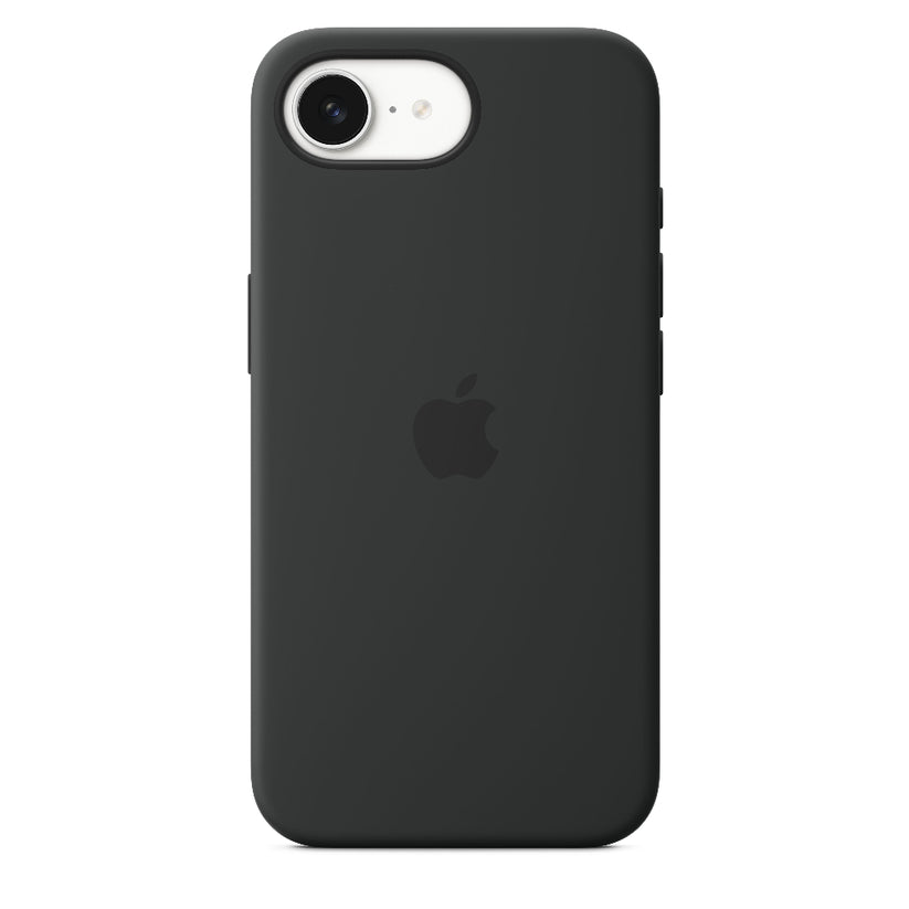 Funda_de_silicon_Apple_para_el_iPhone_16e_Negro_Imagen_posicion_1_iShop_Colombia