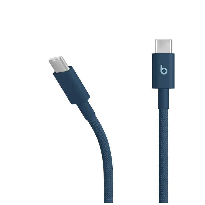 Cable_Beats_Trenzado_USB_C_a_Conector_USB_C_1_5m_Azul_Explosivo_Imagen_posicion_2_iShop_Colombia