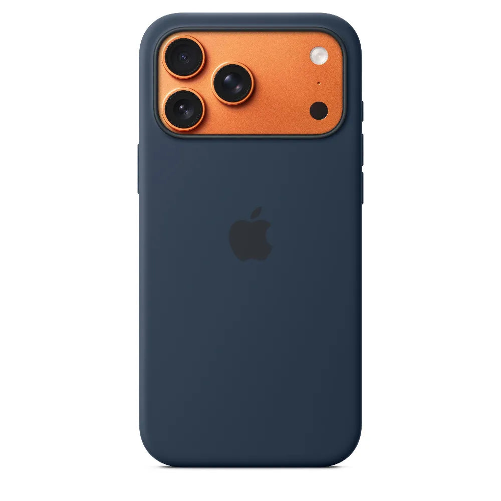 Funda_de_silicon_con_MagSafe_para_el_iPhone_17_Pro_Max_Color_medianoche_Imagen_posicion_1_iShop_Colombia