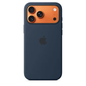 Funda_de_silicon_con_MagSafe_para_el_iPhone_17_Pro_Max_Color_medianoche_Imagen_posicion_1_iShop_Colombia