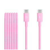 Cable_Beats_Trenzado_USB_C_USB_C_1_5m_Rosa_inteso_Imagen_posicion_1_iShop_Colombia