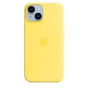 Funda de silicona con MagSafe para el iPhone 14 - Amarillo canario