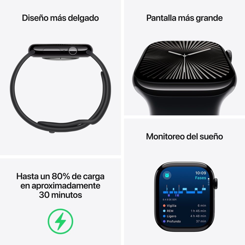 Apple_Watch_Series_10_GPS_Caja_de_aluminio_color_plata_de_42 mm_Correa_deportiva_azul_denim_S/M_Imagen_posicion_3_iShop_Colombia