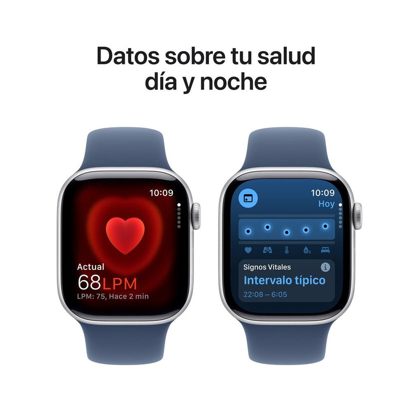 Apple_Watch_Series_10_GPS_Caja_de_aluminio_color_plata_de_42 mm_Correa_deportiva_azul_denim_S/M_Imagen_posicion_5_iShop_Colombia