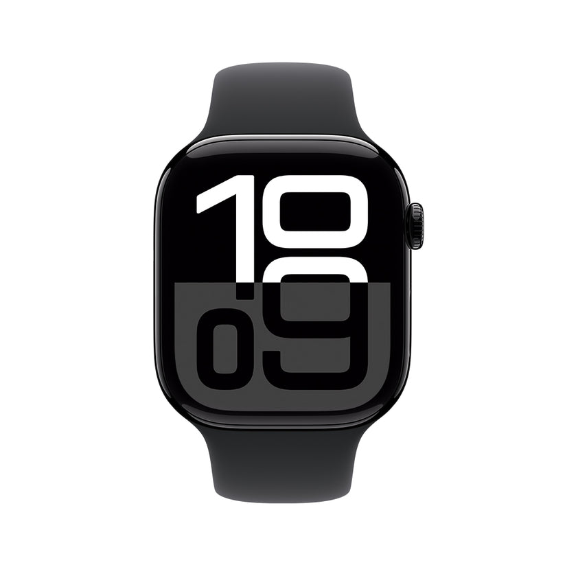 Apple_Watch_Series_10_GPS_Caja_de_aluminio_negro_azabache_de_46 mm_Correa_deportiva_negra_M/L_Imagen_posicion_2_iShop_Colombia