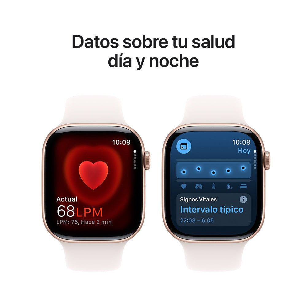 Apple_Watch_Series 10_GPS_Caja_de_aluminio_color_oro_rosa_de_46 mm_Correa_deportiva_rosa_rubor_M/L_Imagen_posicion_5_iShop_Colombia