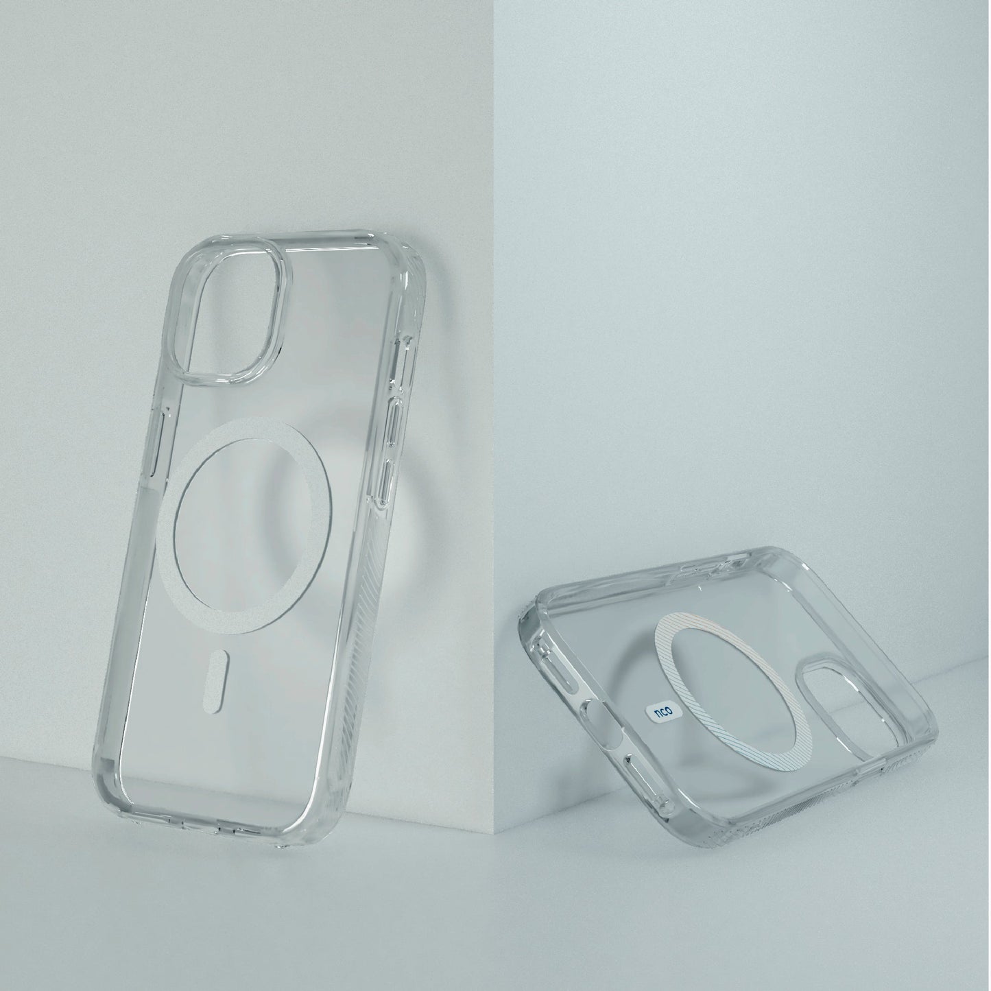 Case NCO SafeCase Force para iPhone 15 con MagSafe - Transparente