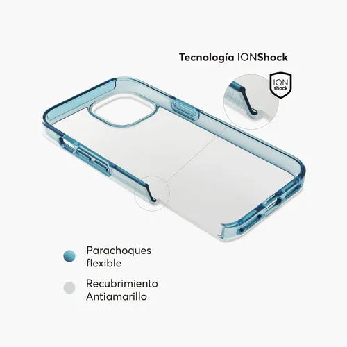 Case NCO SafeCase Force para iPhone 15 - Transparente