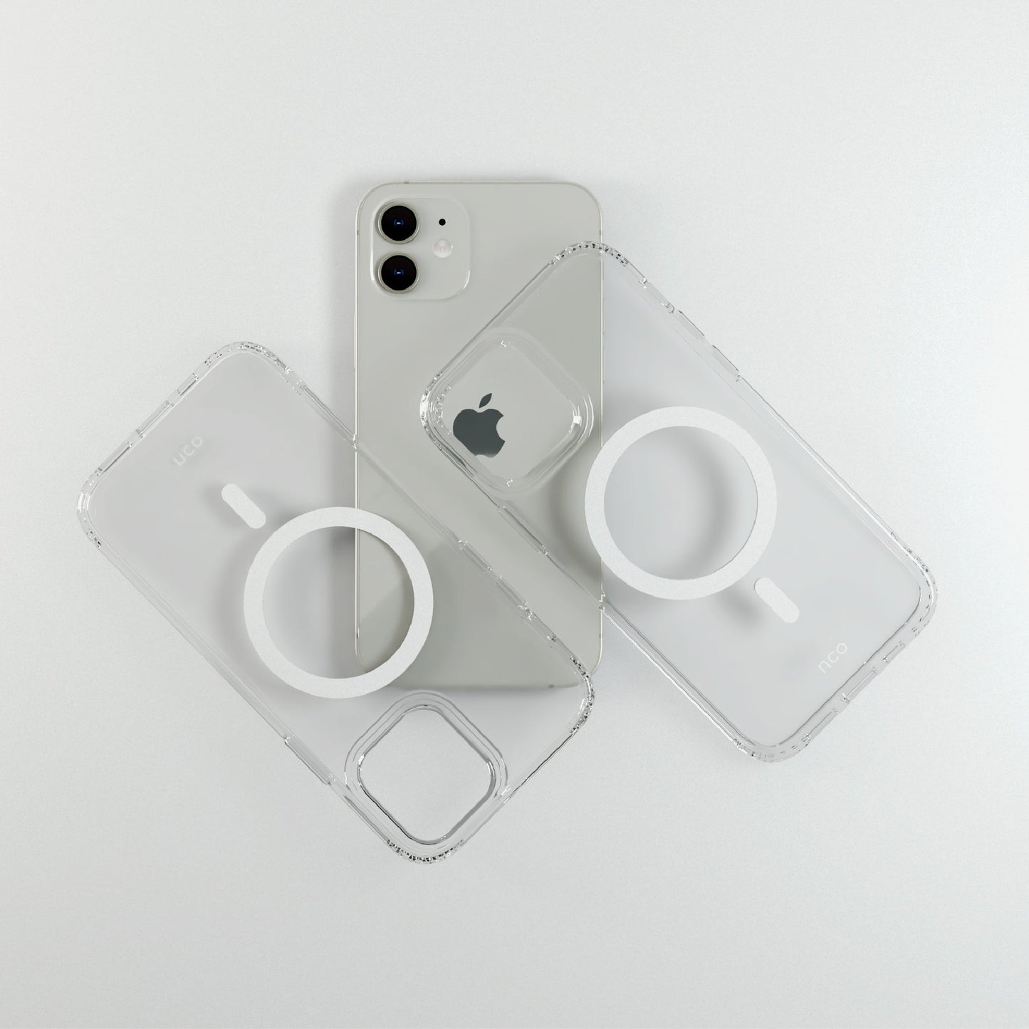 Case NCO SafeCase Clear para iPhone 12/12 Pro con MagSafe - Transparente