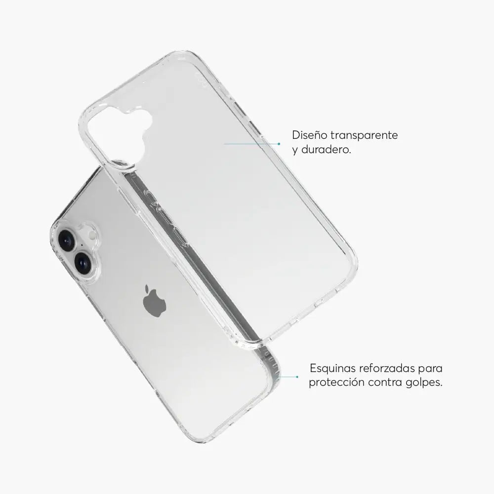 Case NCO SafeCase Clear para iPhone 16 Plus - Transparente