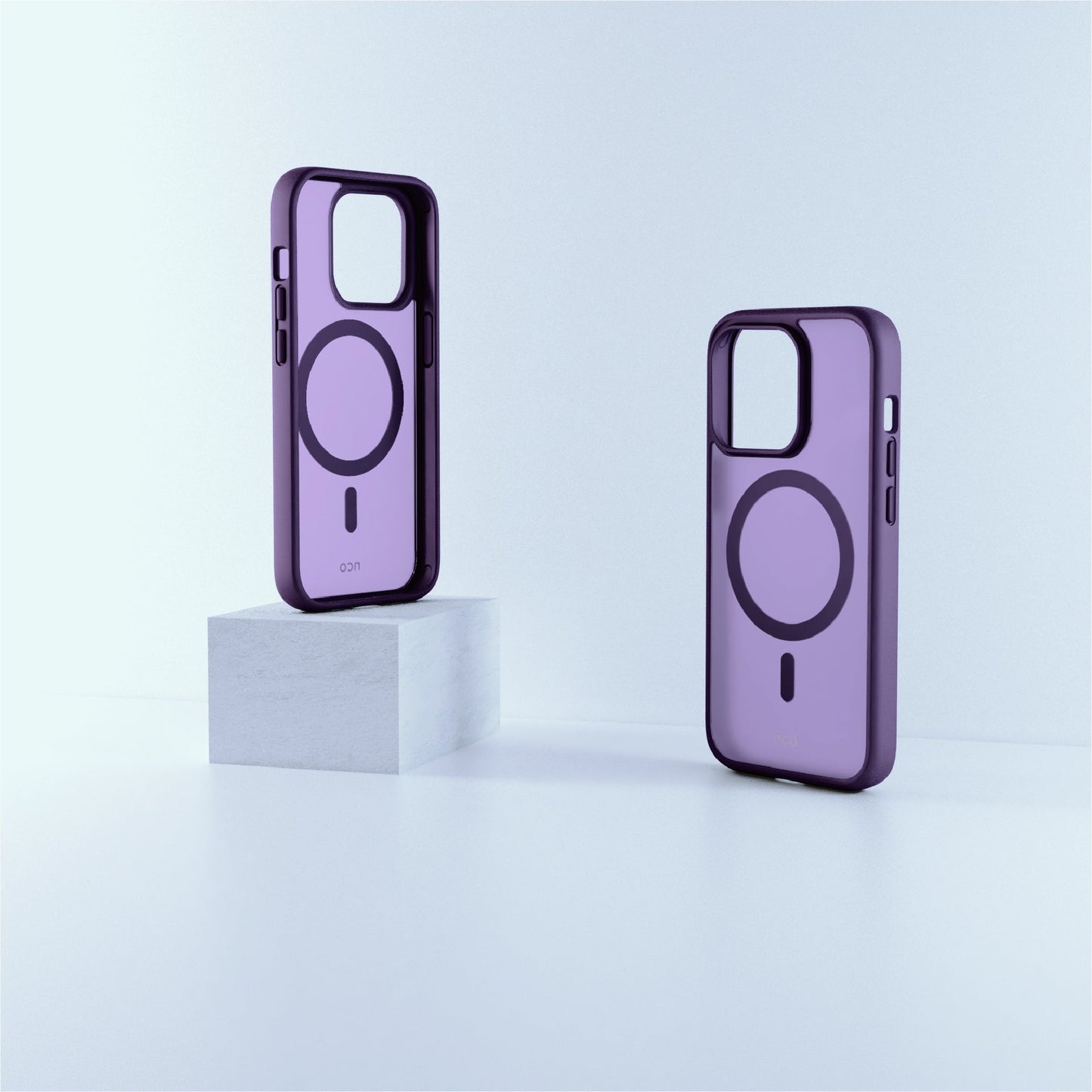 Case NCO SafeCase Lite para iPhone 15 Pro con MagSafe - Morado