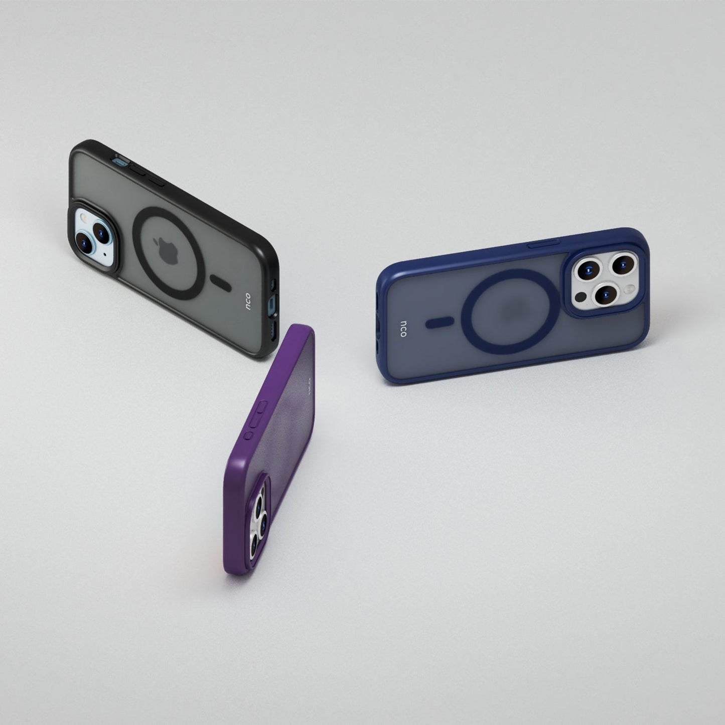 Case NCO SafeCase Lite para iPhone 15 Pro con MagSafe - Morado