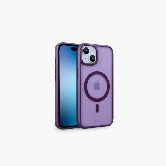 Case NCO SafeCase Lite para iPhone 15 con MagSafe - Morado