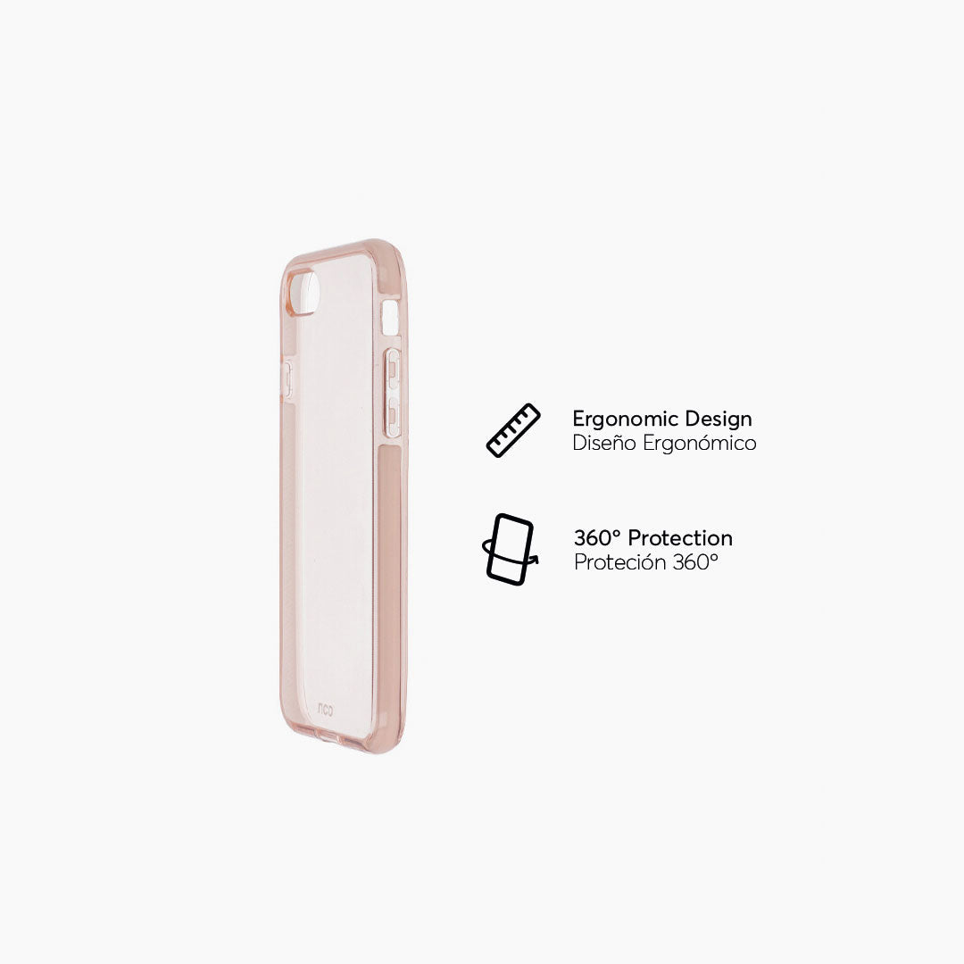 Case NCO SafeCase para iPhone SE II - Rosado