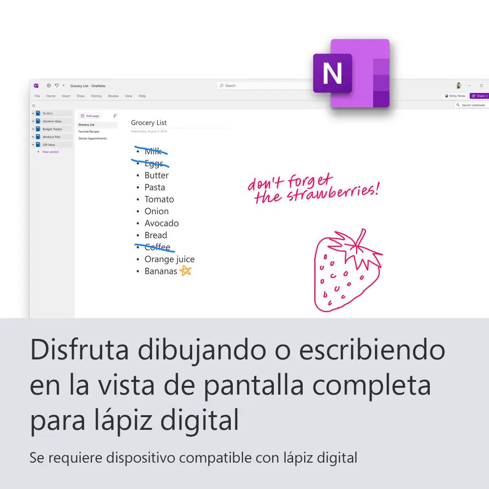 Licencia Microsoft Office Hogar ESD 2024