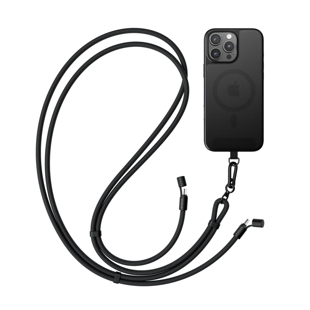 Duo Cable Correa Satechi USB-C a USB-C - Negro