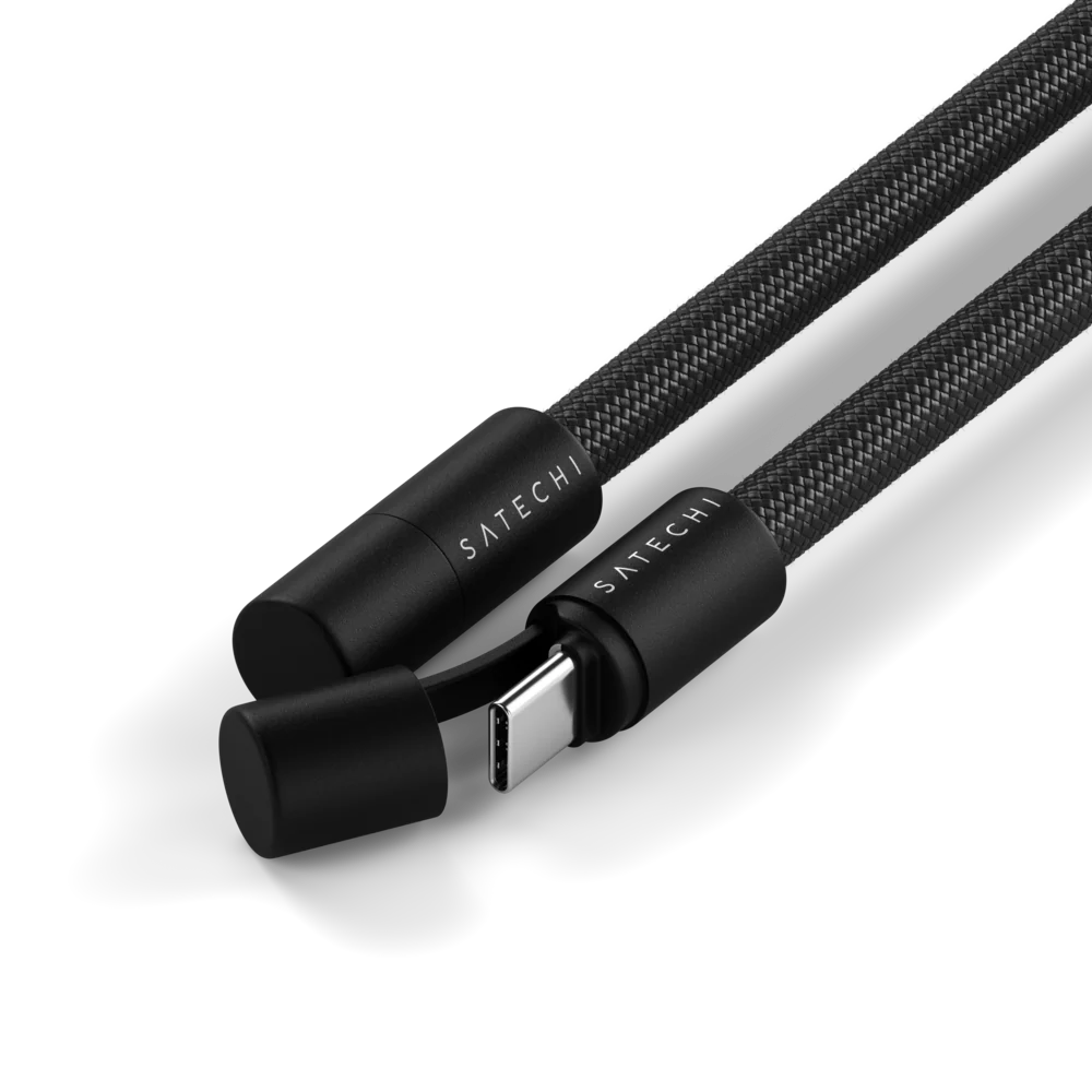 Duo Cable Correa Satechi USB-C a USB-C - Negro