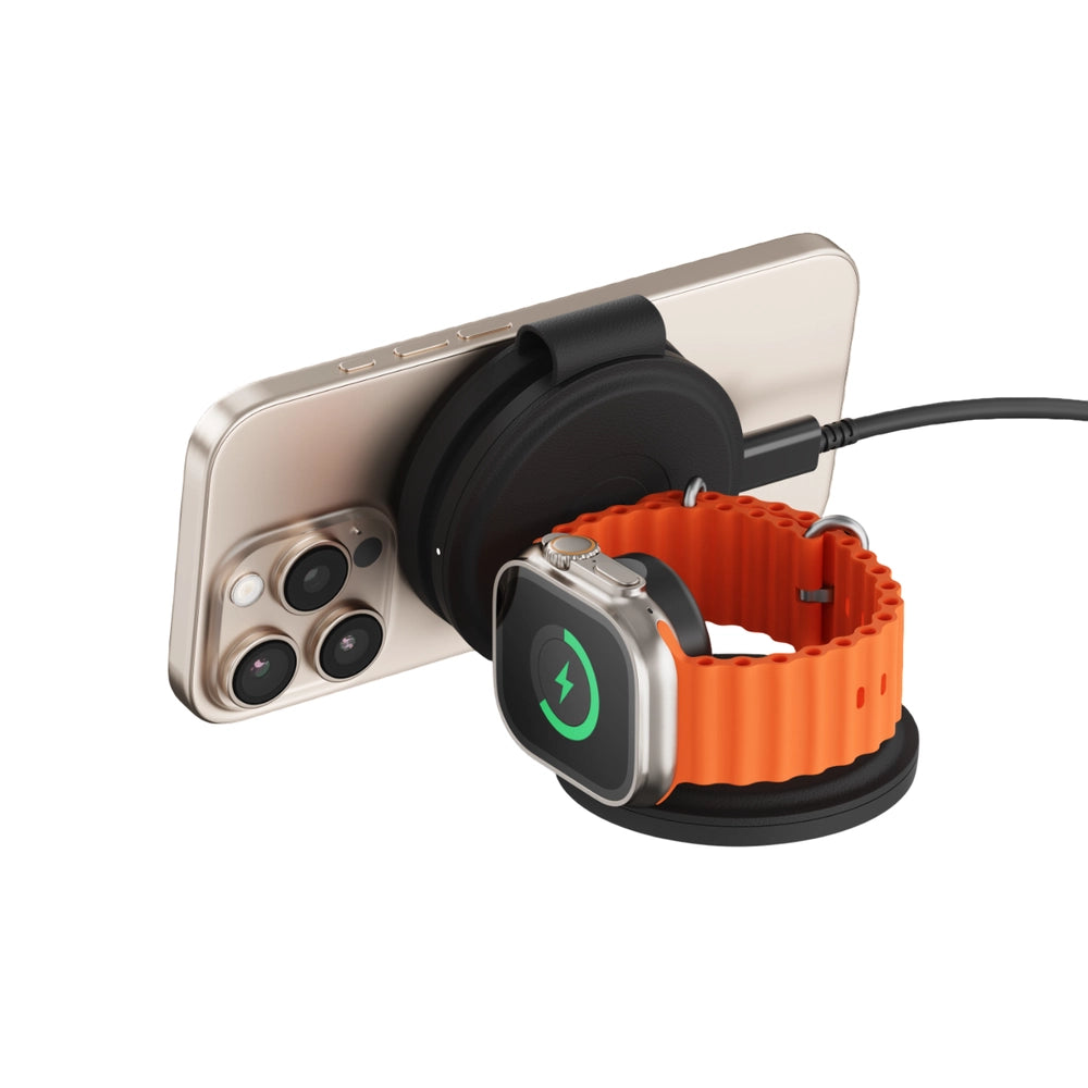 Base_de_carga_inalámbrica_Qi2_Satechi_OntheGo_15W_3_en_1_Negro_Posicion_4_iShop_Colombia