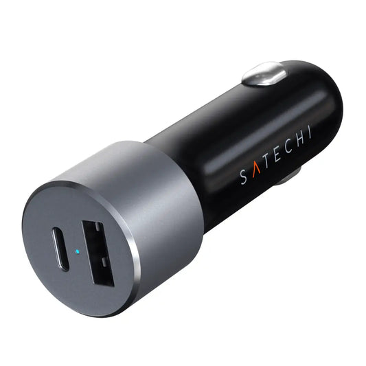 Cargador de carro Satechi con puerto USB-C 72W - Gris Espacial