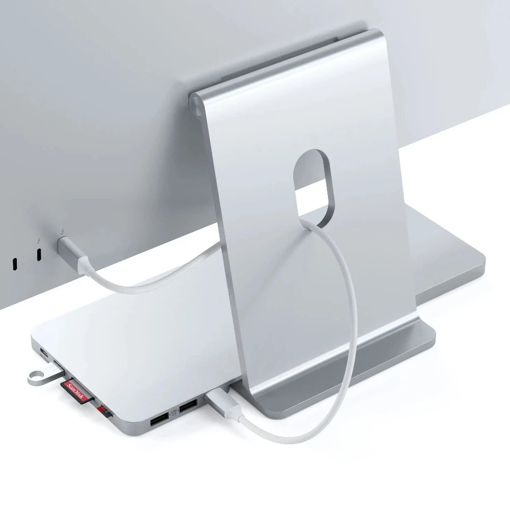 Dock Slim Satechi USB-C para iMac de 24 - Gris