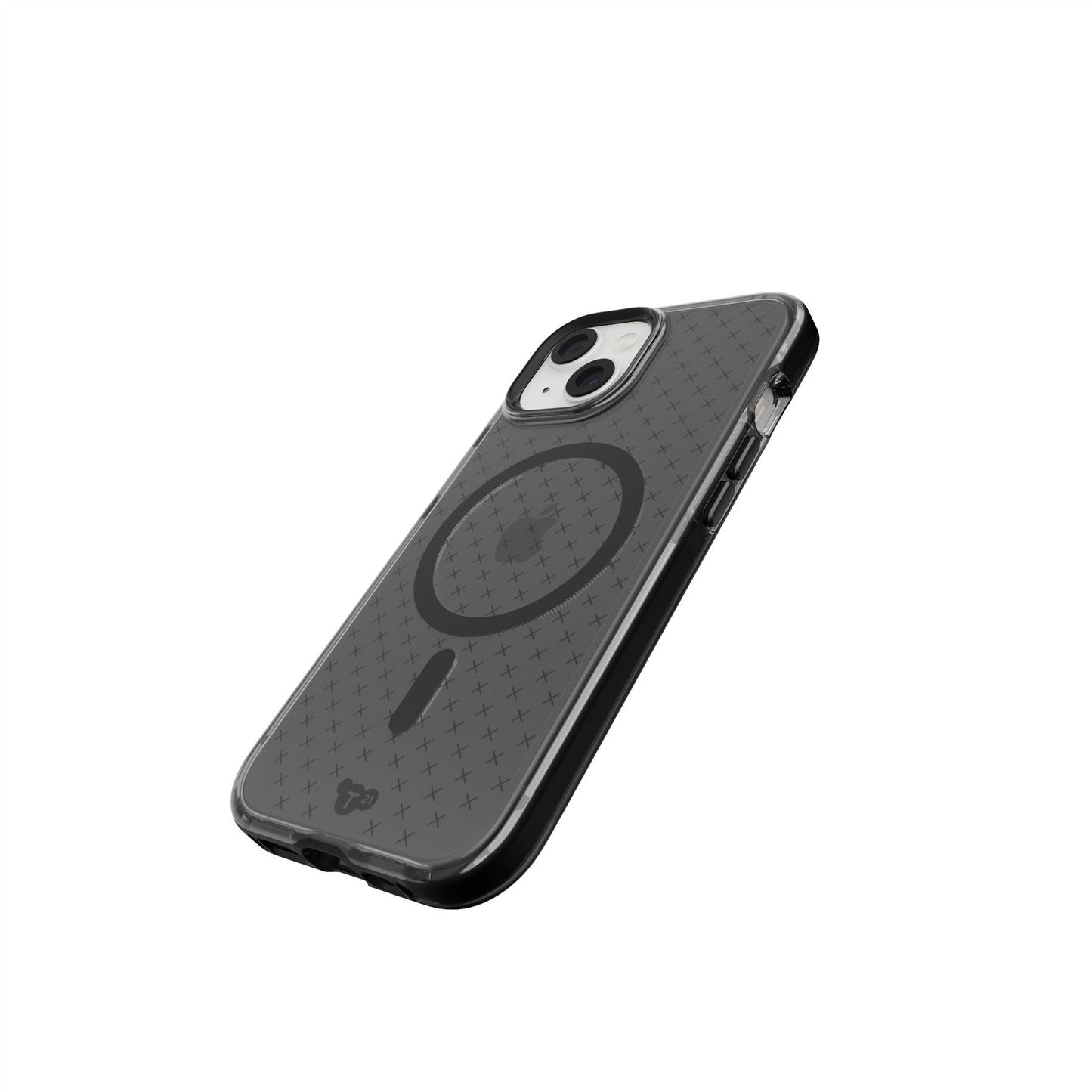 Tech21 Case Evo Check con MagSafe para iPhone 15 - Humo Negro