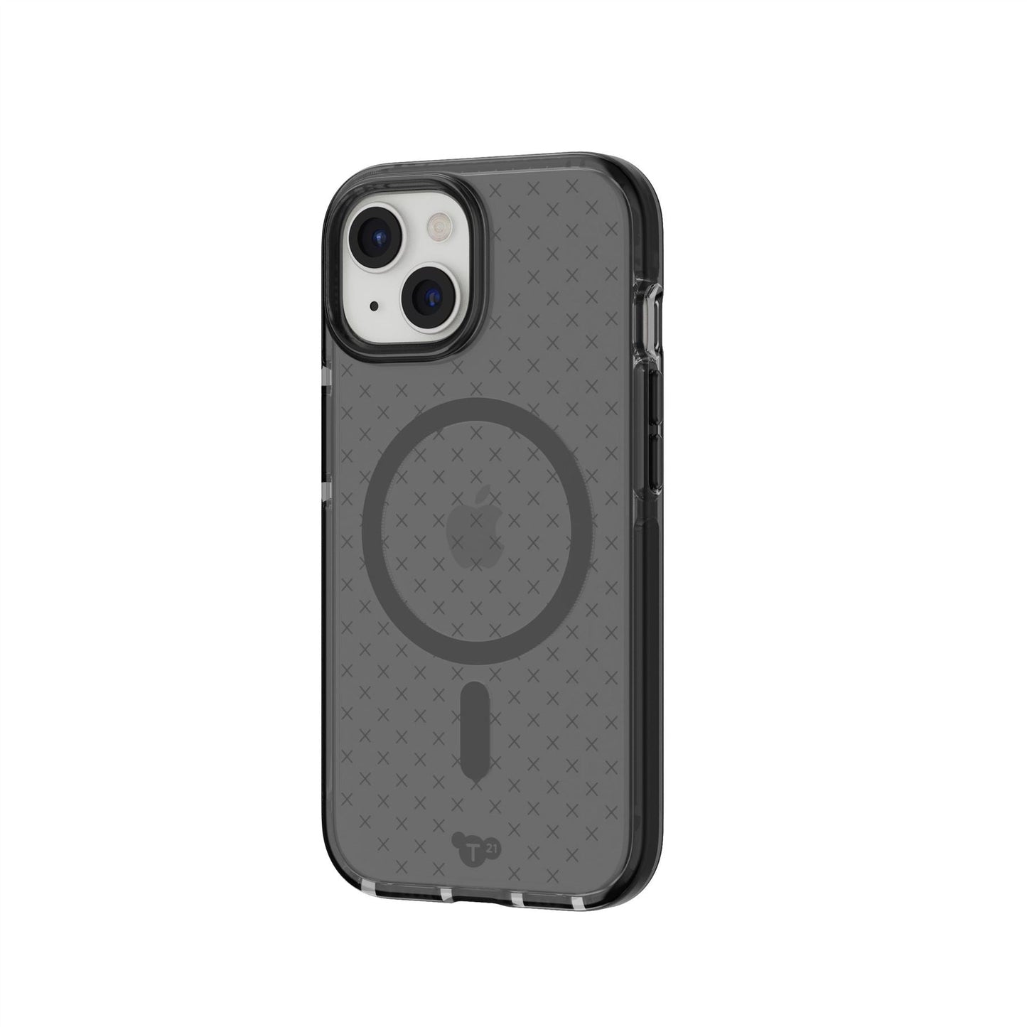 Tech21 Case Evo Check con MagSafe para iPhone 15 - Humo Negro