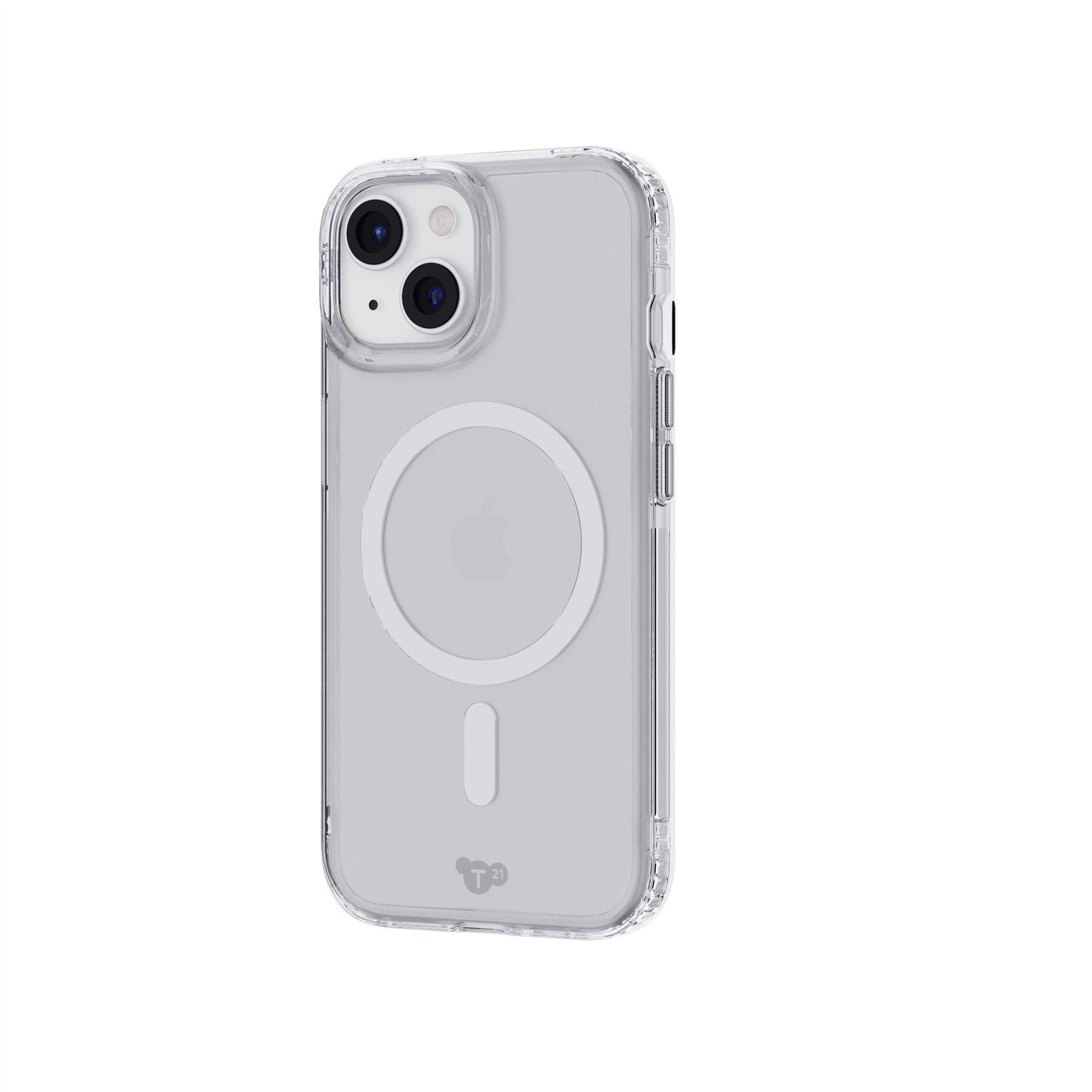 Tech21 Case Evo Clear con MagSafe para iPhone 15 - Transparente