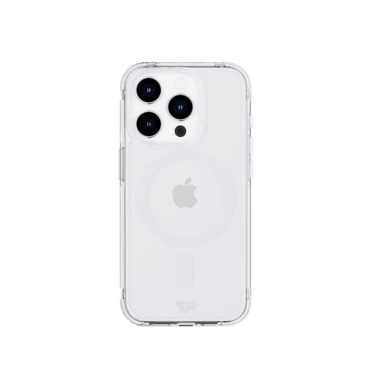 Tech21 Case Evo Clear con MagSafe para iPhone 15 Pro - Transparente