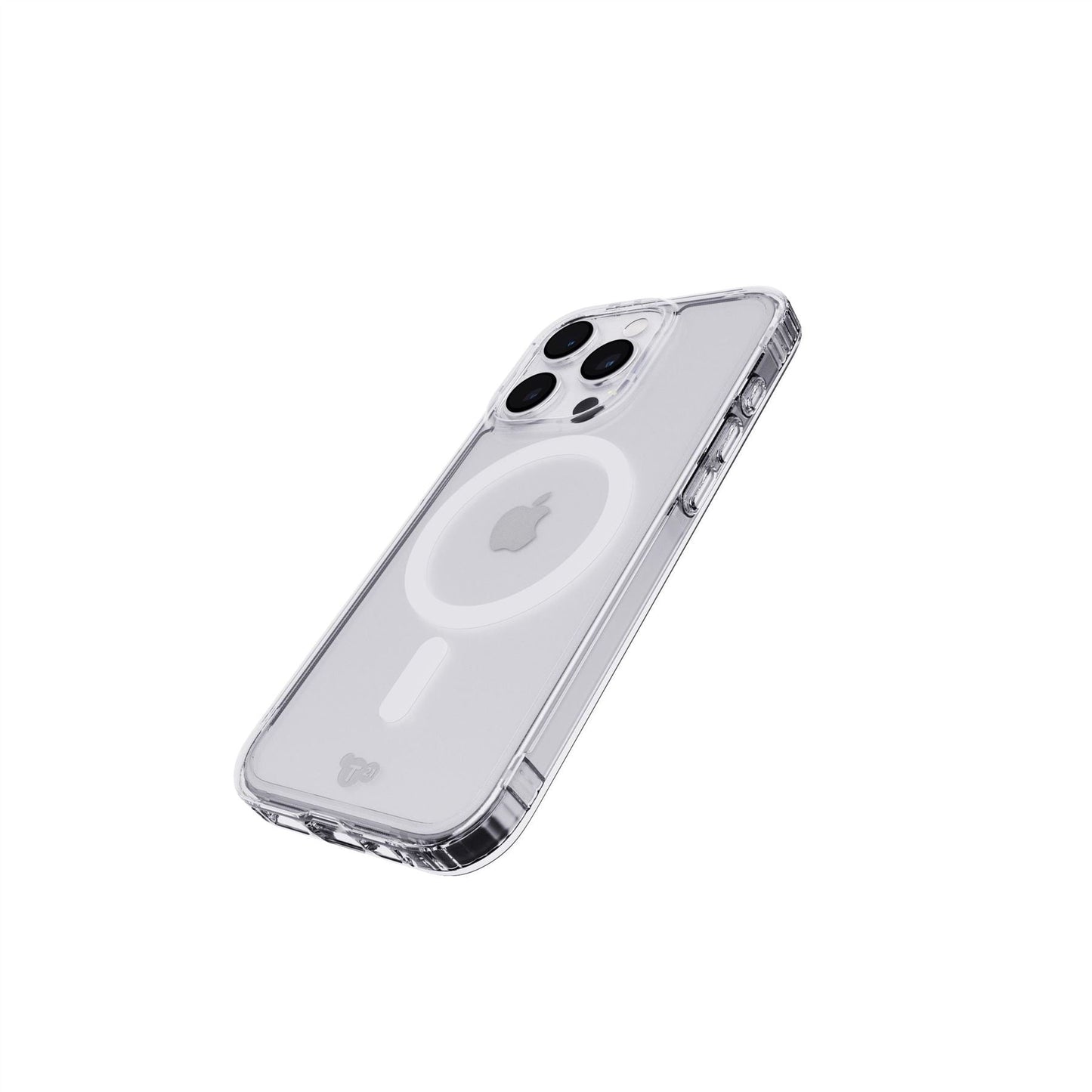 Tech21 Case Evo Clear con MagSafe para iPhone 15 Pro - Transparente