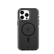 Tech21 Case Evo Check con MagSafe para iPhone 15 Pro Max - Humo Negro