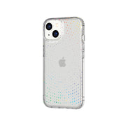 Case Tech21 Evo Sparkle para iPhone 14 - Transparente/Multicolor