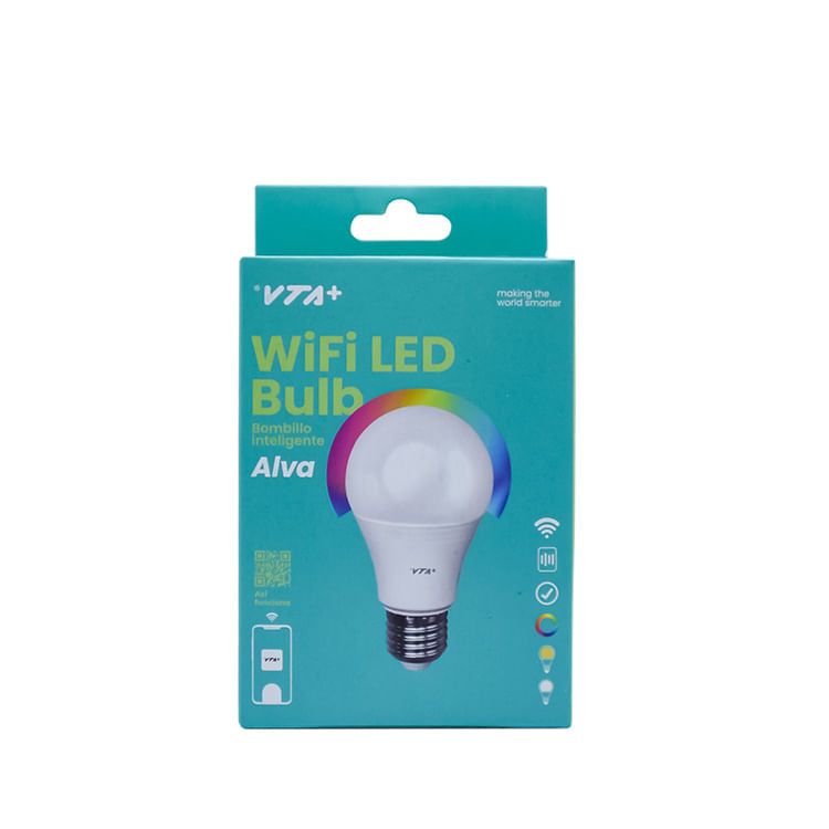 BOMBILLO LED WIFI LED BULB A19 CCT2700-6500K, 9W