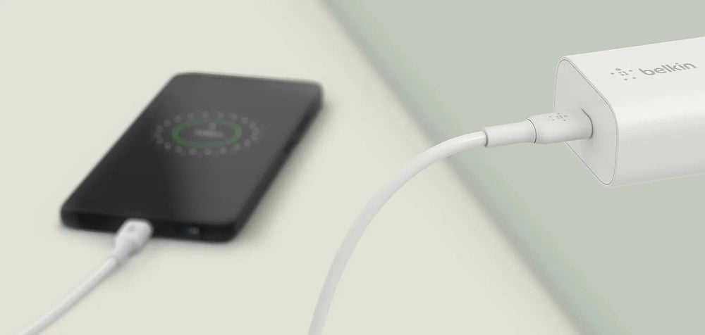 Cargador de pared Belkin USB-Cx1 25W - Blanco