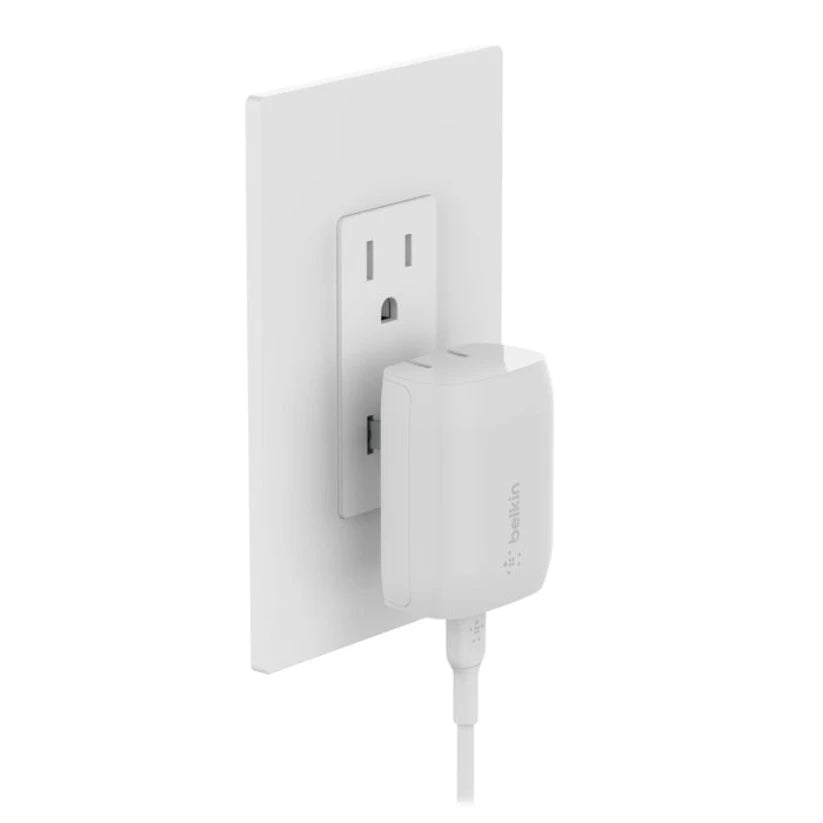 Cargador de pared Belkin USB-C PPS 20W - Blanco