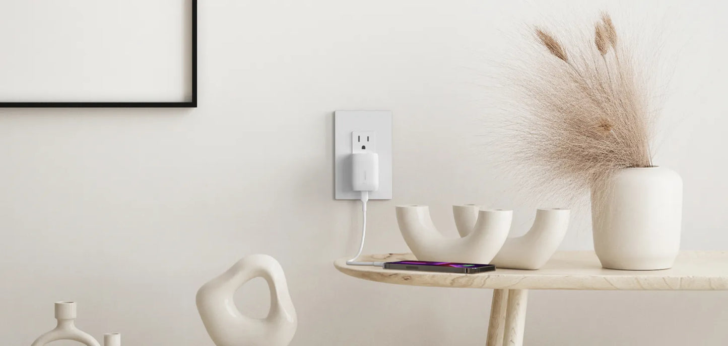 Cargador de pared Belkin USB-C PPS 20W - Blanco