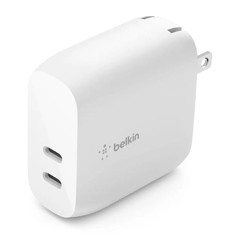 Cargador de pared Belkin USB-Cx2 40W - Blanco