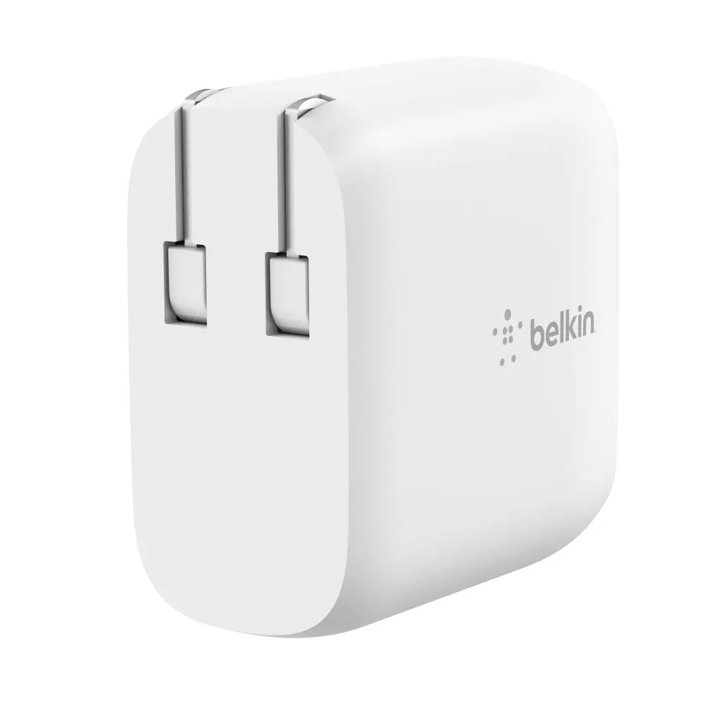 Cargador de pared Belkin USB-Cx2 40W - Blanco