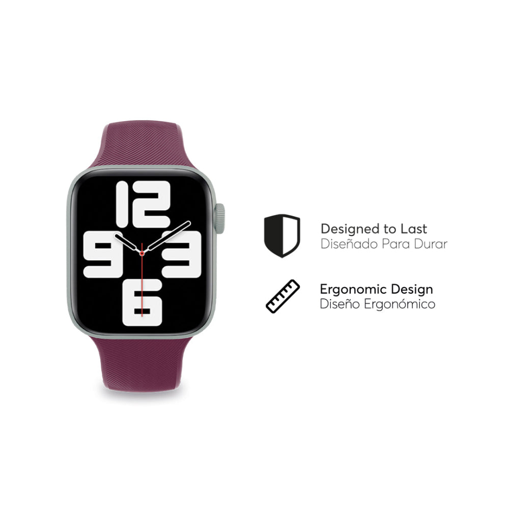 Correa NCO ActiveLoop en Silicona para Apple Watch 41mm - Rojo